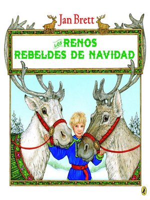 cover image of Los renos rebeldes de Navidad